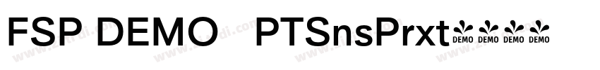 FSP DEMO   PTSnsPrxt字体转换